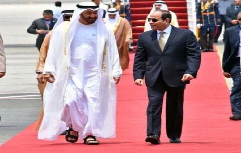 رئيس دولة الإمارات يصل القاهرة في زيارة أخوية