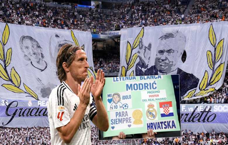 ريال مدريد يُكرّم مودريتش: ممر شرفي ليلة وداع أنشيلوتي وهدفي مبابي