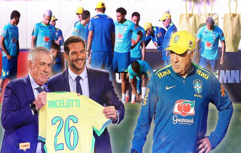 أنشيلوتي يبدأ رحلته مع منتخب البرازيل.. أبرز 5 تحديات تواجه الإيطالي