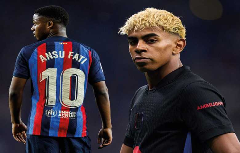 يامال يحصل على الرقم 10 في برشلونة.. وهذا شرطه لحفل التسلم