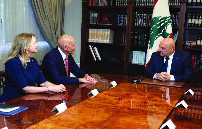 ترسيم الحدود اللبنانية - السورية يتصدّر لقاءات مبعوث ترمب في بيروت