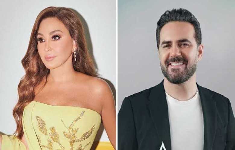 إليسا ووائل جسار يلتقيان جمهور موسم جدة