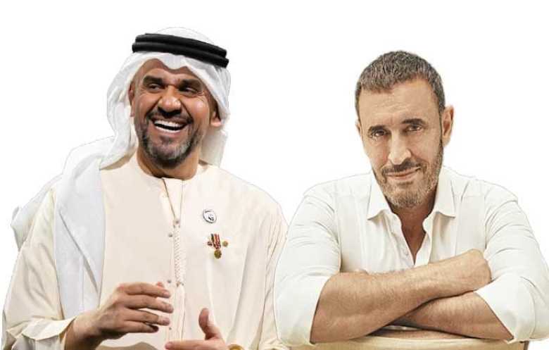 كاظم الساهر وحسين الجسمي يحييان «ليلة الطرب العربي» في العراق