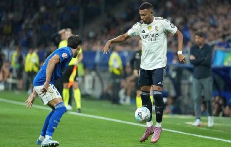 ثنائية مبابي تقود ريال مدريد للفوز على أوفييدو بالدوري الإسباني