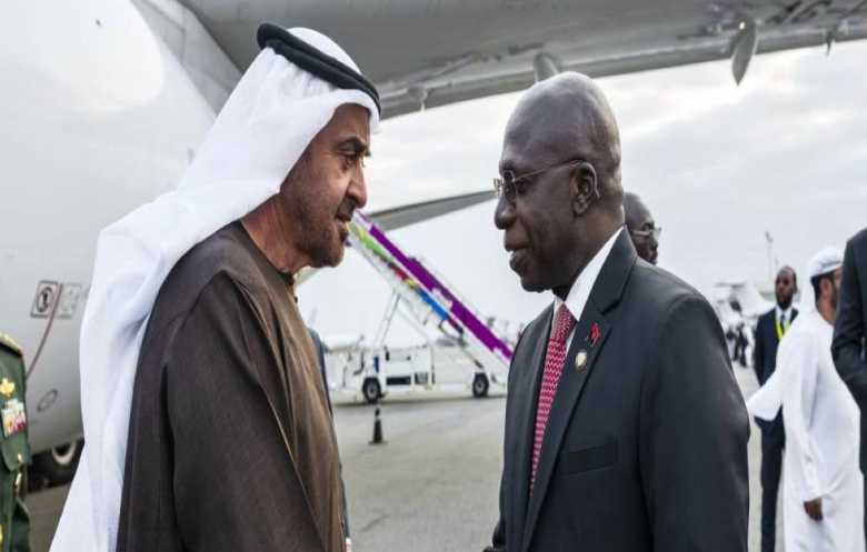 الرئيس الإماراتي يصل أنغولا لبحث تعزيز العلاقات