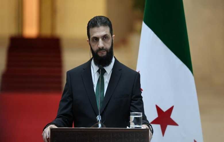 الشرع: هناك حاجة لاتفاق أمني مع إسرائيل والتطبيع ليس مطروحاً حالياً