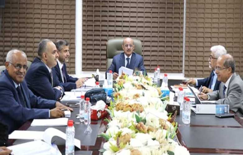 البنك المركزي يناقش تحضيرات الجولة الأولى من المحادثات مع صندوق النقد