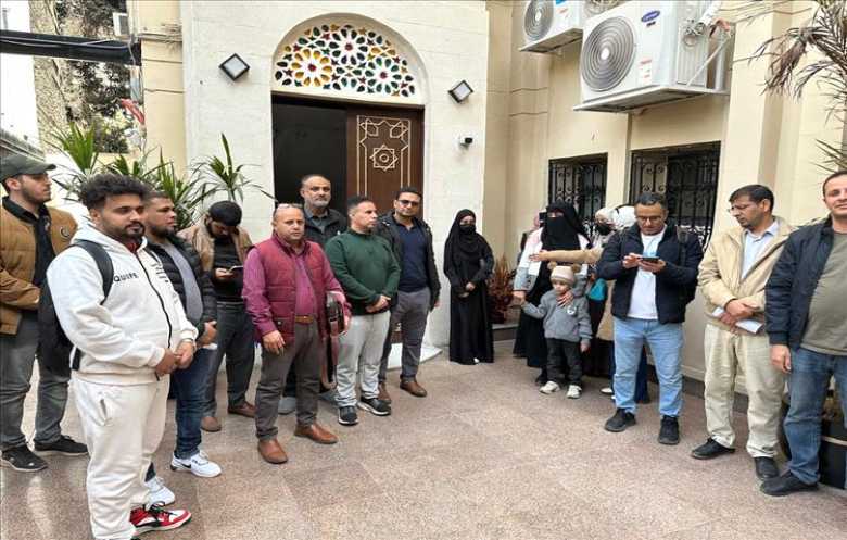 احتجاجات لطلاب اليمن في مصر للمطالبة بصرف مستحقاتهم المالية