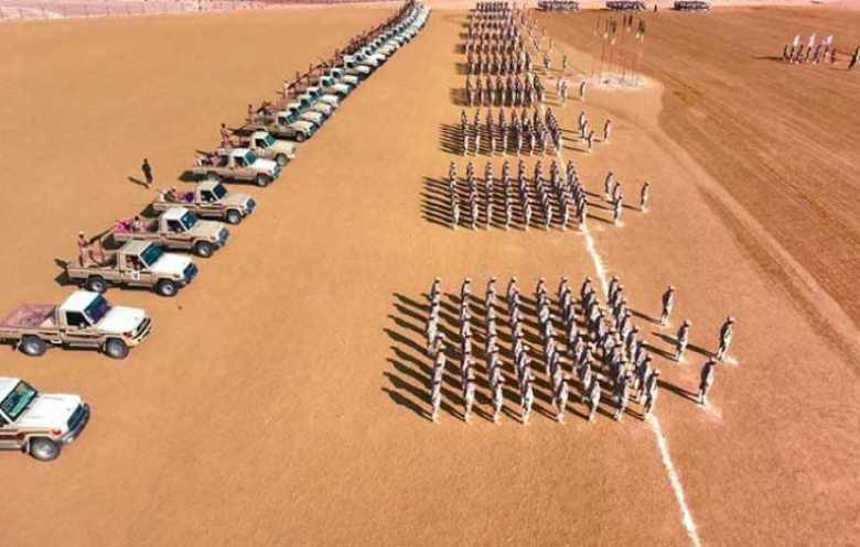 حلف قبائل حضرموت ينظم عرضا عسكريا لقوات فصيله المسلح