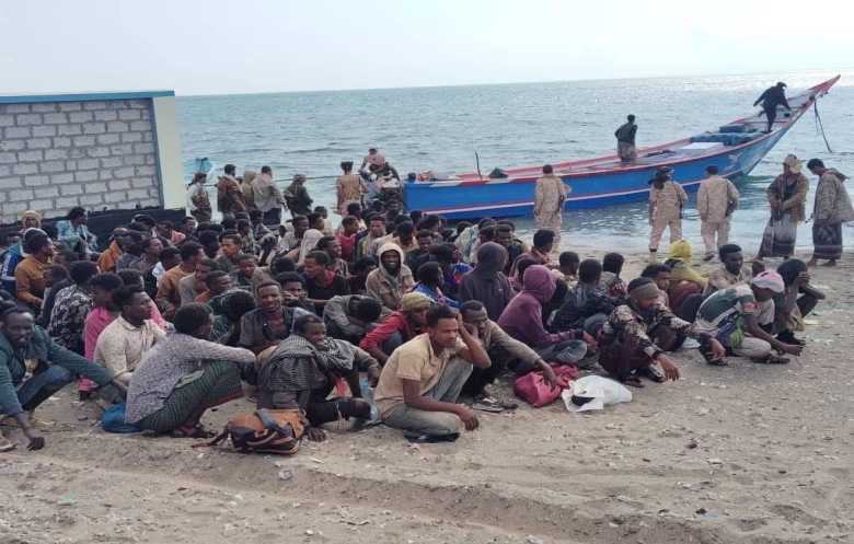 ارتفاع غير مسبوق في أعداد المهاجرين غير الشرعيين إلى اليمن