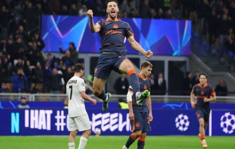 إنتر ميلان يواصل انتصاراته في دوري أبطال أوروبا ويهزم كايرات ألماتي