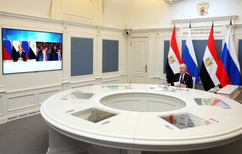 السيسي وبوتين يشاركان غداً في فعالية محطة الضبعة النووية