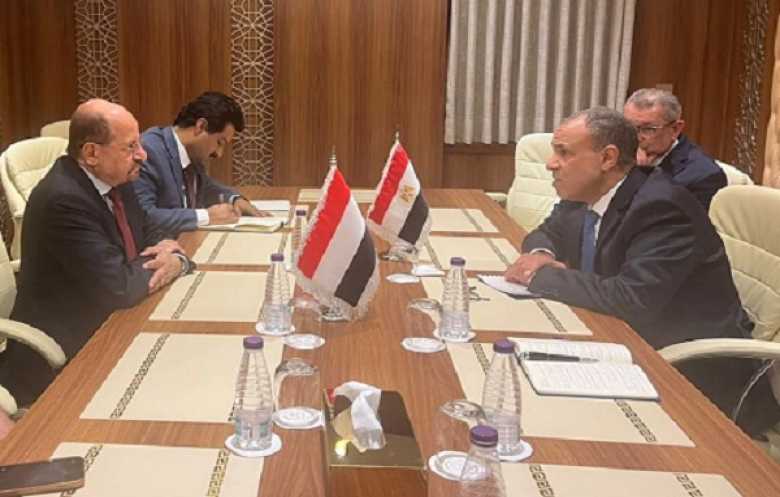 مباحثات يمنية مصرية حول الأوضاع السياسية في اليمن