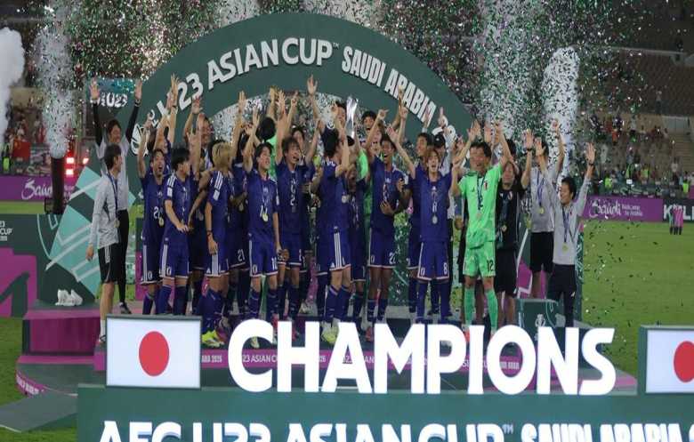 السعودية.. اليابان تتوج بلقب كأس آسيا تحت 23 عاماً