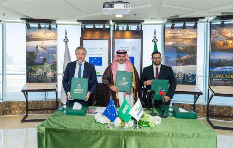 شراكة سعودية - أوروبية توفر المياه لأكثر من 350 ألف يمني