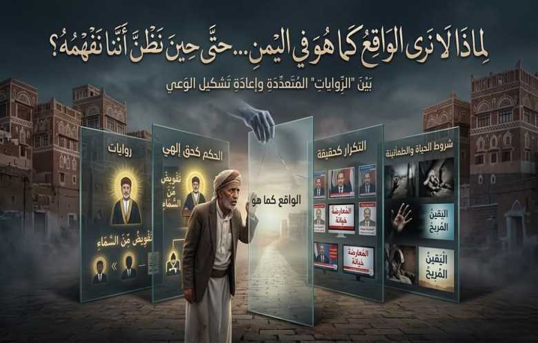  لماذا لا نرى الواقع كما هو في اليمن…  حتى حين نظن أننا نفهمه؟