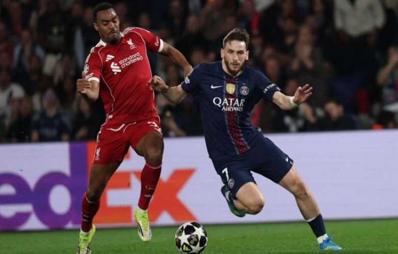 سان جيرمان يهزم ليفربول ذهابا في دور الثمانية بدوري الأبطال