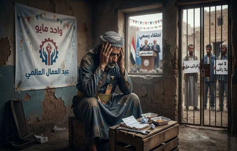 الأول من مايو… حين تخجل التهنئة في عدن