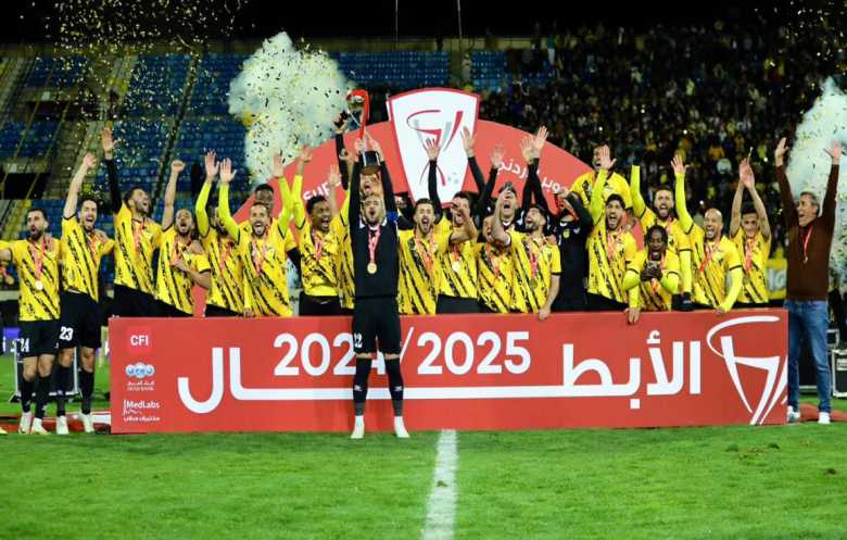 نادي الحسين يتوج بلقب الدوري الأردني للمرة الثالثة على التوالي