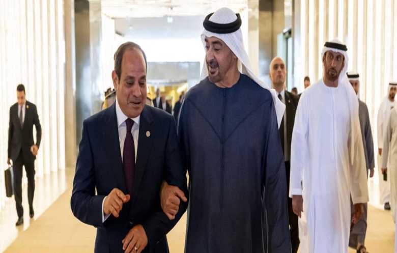 الإمارات تبحث مع مصر واليونان تطورات المنطقة