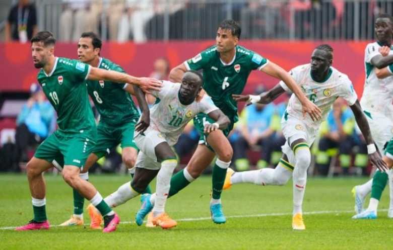 العراق المنقوص يودع بخسارة ثالثة موجعة أمام السنغال 0-5