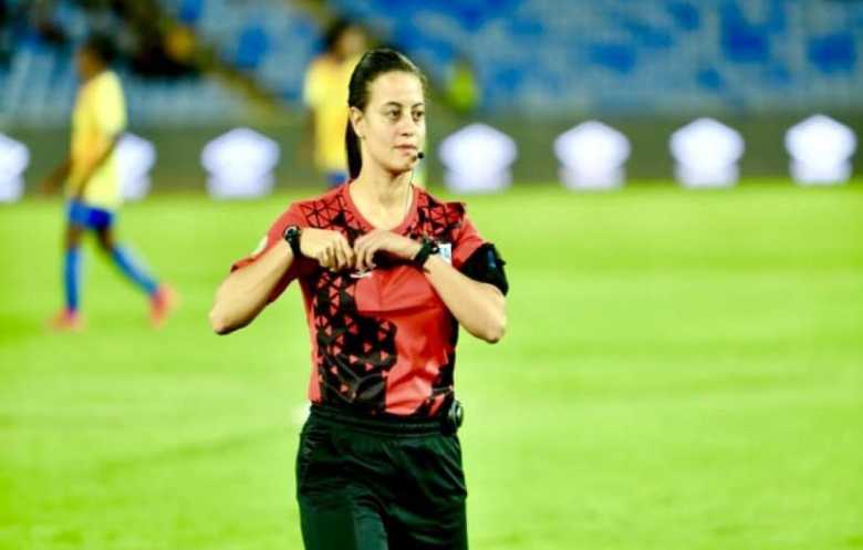 المصرية شاهندة المغربي تقود نهائي أمم أفريقيا للسيدات