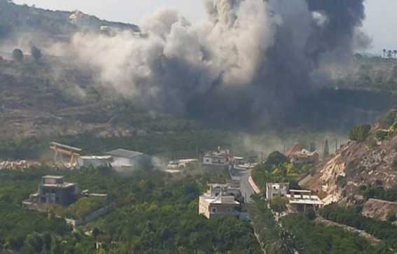 الاحتلال الإسرائيلي يشن عدواناً على لبنان