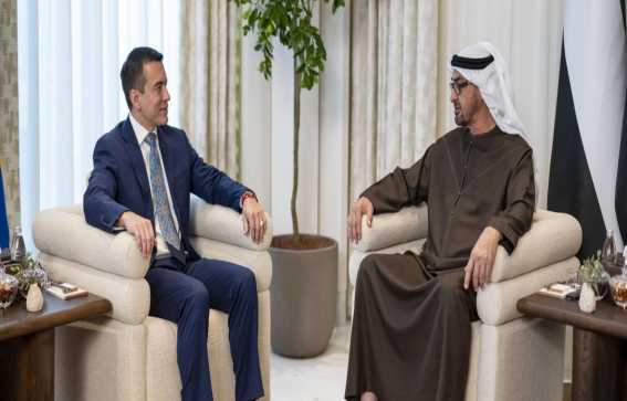 رئيسا الإمارات والإكوادور يبحثان تعزيز التعاون الاقتصادي