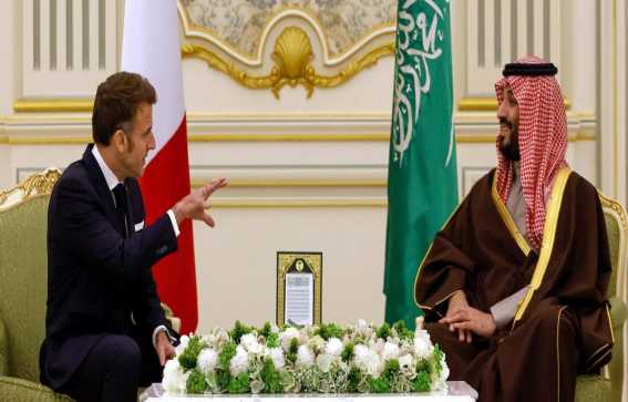 التصعيد بالمنطقة محور مباحثات بن سلمان وماكرون