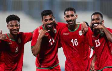  منتخب عمان يتخطى فلسطين بصعوبة والبحرين يتعثر أمام الصين