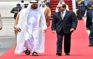 رئيس دولة الإمارات يصل القاهرة في زيارة أخوية