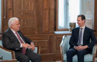 الرئيس الأسد يبحث مع الفياض تعزيز التعاون بين البلدين