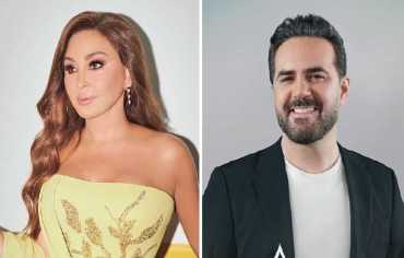إليسا ووائل جسار يلتقيان جمهور موسم جدة