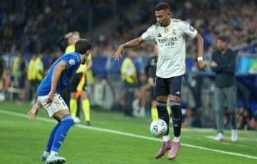 ثنائية مبابي تقود ريال مدريد للفوز على أوفييدو بالدوري الإسباني
