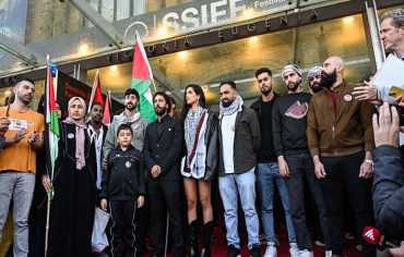 احتجاج واسع في مهرجان سان سباستيان السينمائي ضد الإبادة في غزة