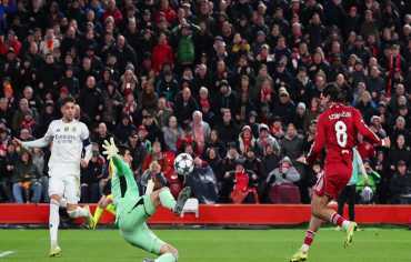 كورتوا يُنقذ ريال مدريد من هزيمة تاريخية في أفضل مباراة لليفربول بالأبطال