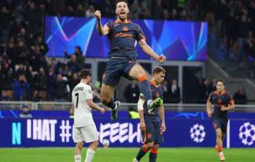 إنتر ميلان يواصل انتصاراته في دوري أبطال أوروبا ويهزم كايرات ألماتي