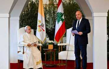 البابا اختتم زيارته للبنان بنداء لوقف الهجمات العدائية