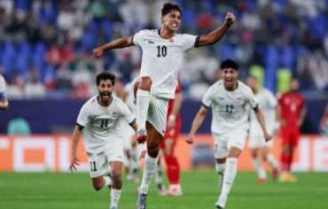 العراق يتصدر المجموعة الرابعة بفوز صعب على البحرين في كأس العرب 