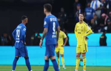 الهلال يحسم ديربي الرياض على النصر في ليلة رقم رونالدو ولقطة العقيدي