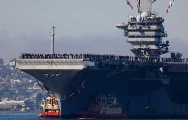  حاملة الطائرات لينكولن تصل إلى المنطقة وقوات تلحق بها خلال أسبوع