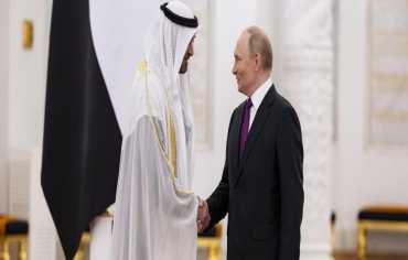 الشيخ محمد بن زايد وبوتين يبحثان تعزيز العلاقات الاستراتيجية