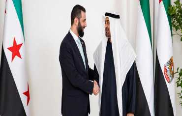 الشيخ محمد بن زايد والرئيس الشرع يبحثان تعزيز الاستثمار في سوريا