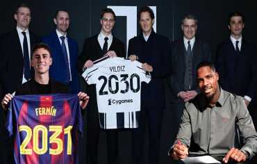 برشلونة وميلان ويوفنتوس يعوضون فشل الميركاتو بتحصين النجوم