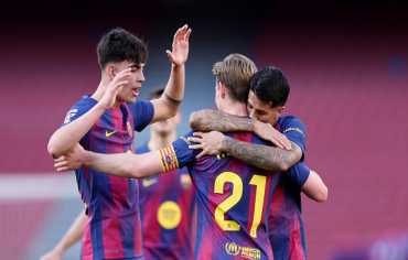 برشلونة يستعيد صدارة الليغا.. وكلمة السرّ نجوم الوسط