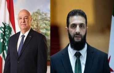 الرئيسان اللبناني والسوري يتفقان على ضبط الحدود ومنع أي تفلت أمني