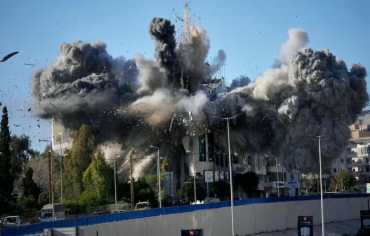 سلسلة غارات إسرائيلية على بيروت