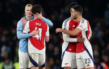 قمة مرتقبة بين مانشستر سيتي وأرسنال في الدوري الإنكليزي