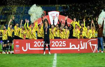 نادي الحسين يتوج بلقب الدوري الأردني للمرة الثالثة على التوالي