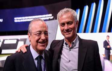 بيريز يُعلن مورينيو مدرباً لريال مدريد في انتظار حسم الانتخابات